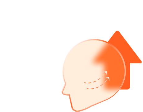 疤痕毛孔圖示
